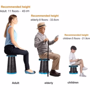 2 الكرسي التلسكوبي المحمول